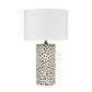 Signe 26'' High 1-Light Table Lamp - Cream By ELK |Table Lamps |Modishstore - 2
