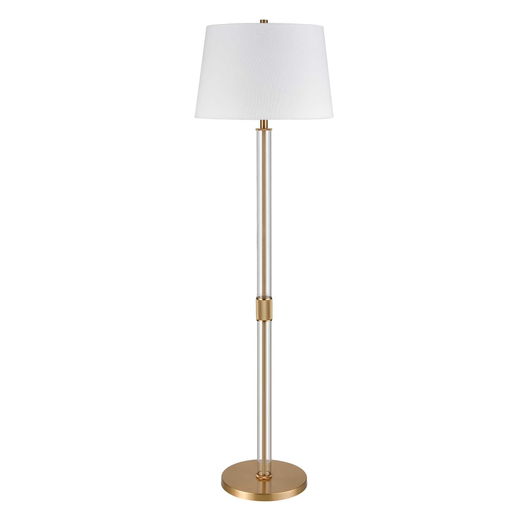 Roseden Court 62'' High 1-Light Floor Lamp - Aged Brass By ELK |Floor Lamps |Modishstore - 2