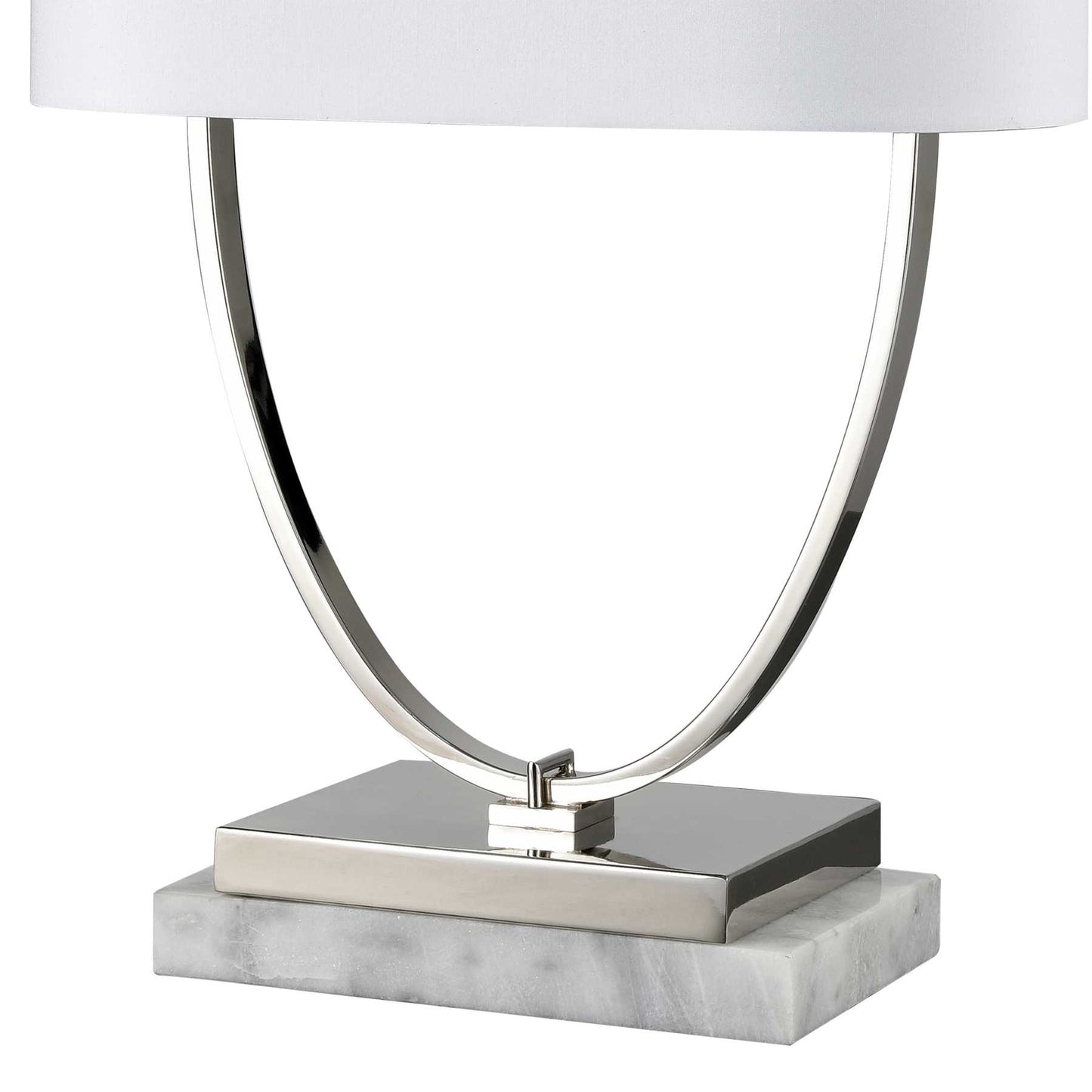 Gosforth 32'' High 1-Light Table Lamp - Polished Nickel By ELK |Table Lamps |Modishstore - 2