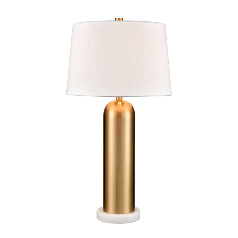 Elishaw 30'' High 1-Light Table Lamp - Aged Brass By ELK |Table Lamps |Modishstore 