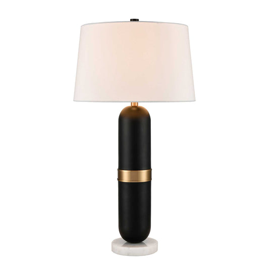 Pill 34'' High 1-Light Table Lamp - Matte Black By ELK |Table Lamps |Modishstore 