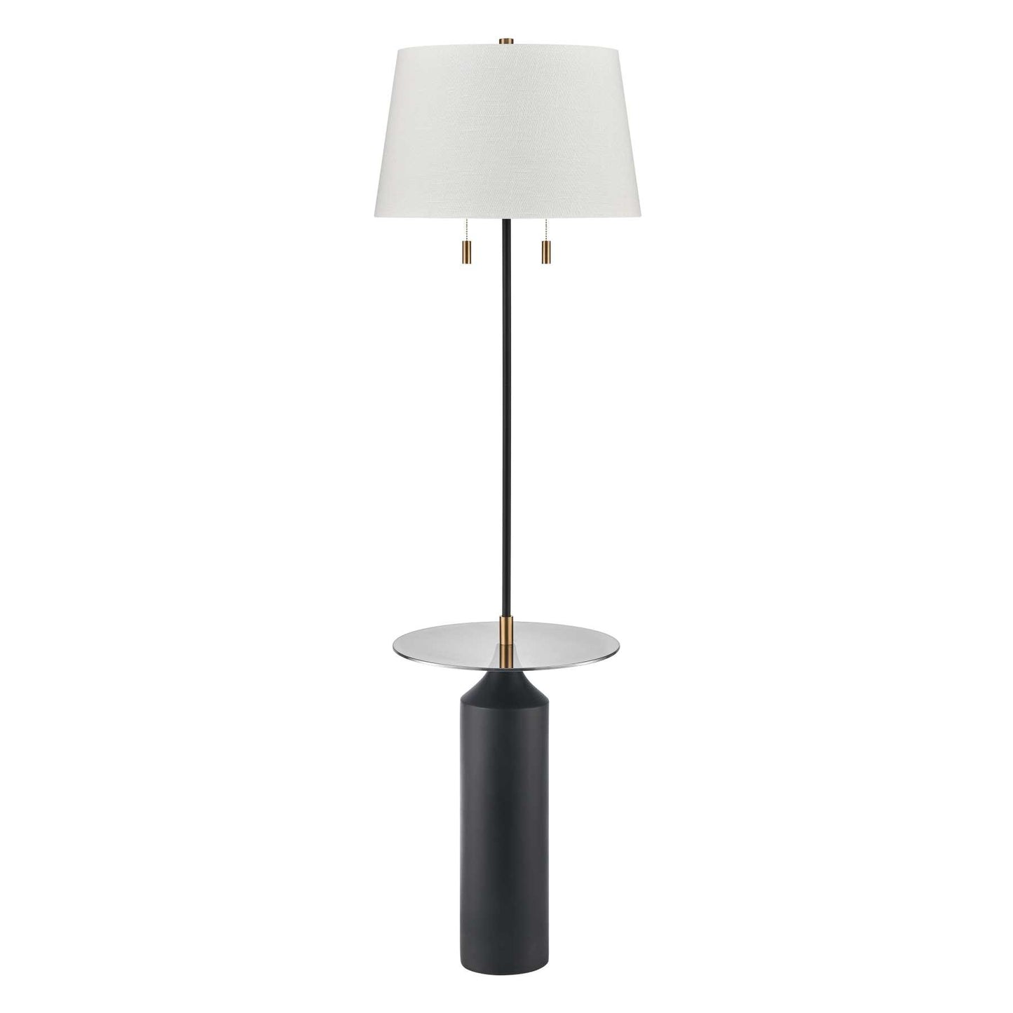 Sheve It 65'' High 2-Light Floor Lamp - Matte Black By ELK |Floor Lamps |Modishstore - 2