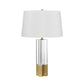 Upright 27'' High 1-Light Table Lamp - Clear By ELK |Table Lamps |Modishstore - 3