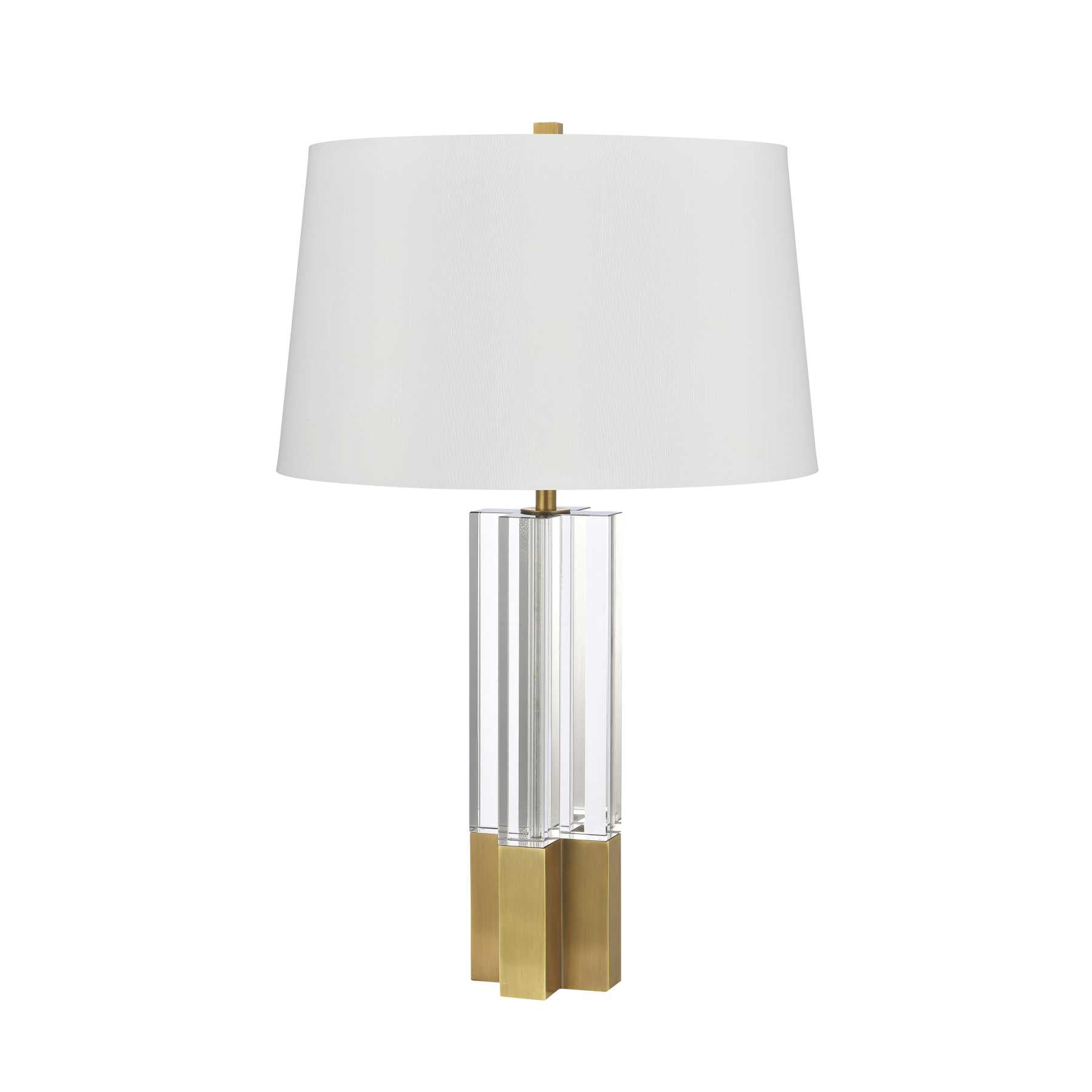 Upright 27'' High 1-Light Table Lamp - Clear By ELK |Table Lamps |Modishstore - 3