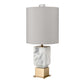 Touchstone 27'' High 1-Light Table Lamp - White By ELK |Table Lamps |Modishstore - 2