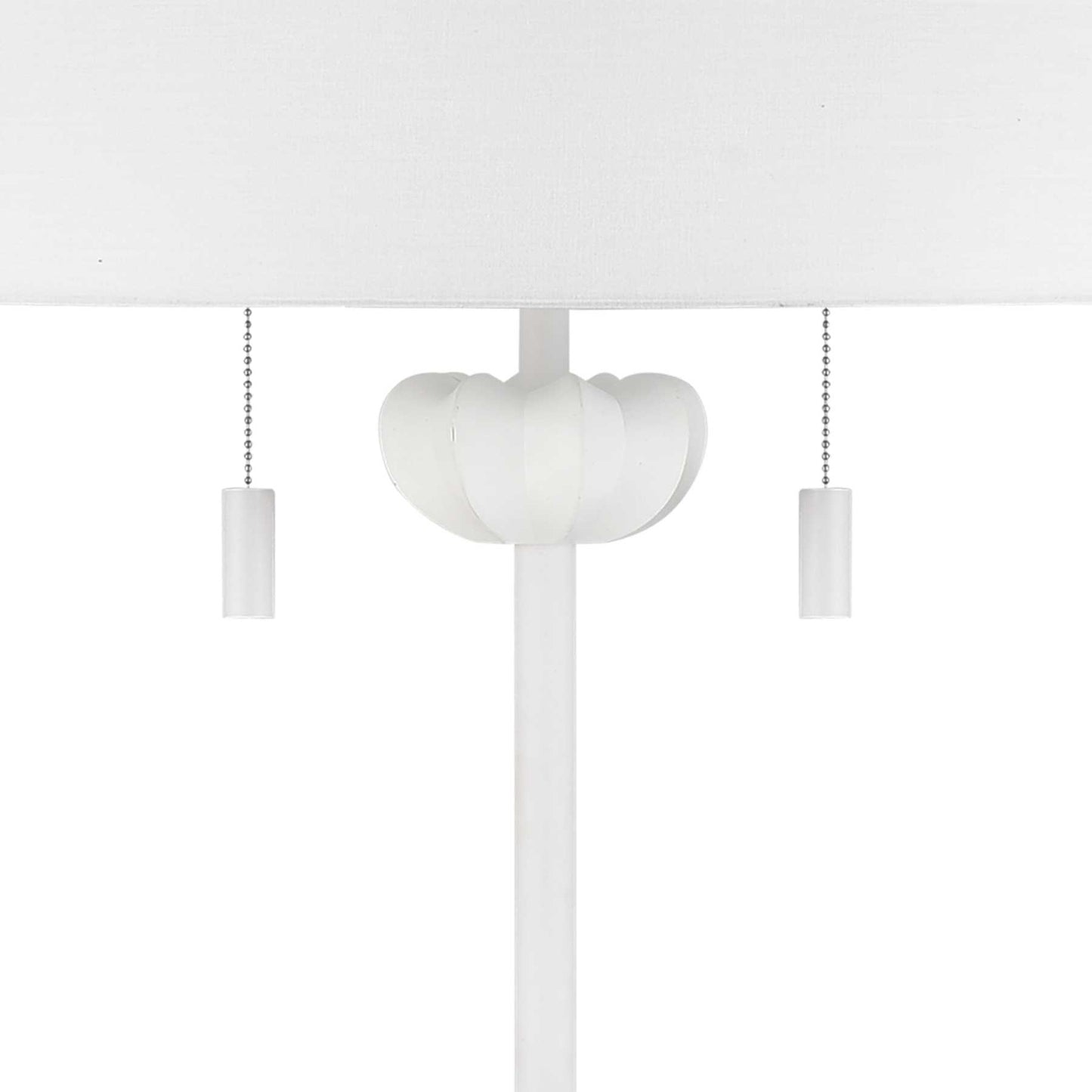 Liliaceae 63'' High 2-Light Floor Lamp - White By ELK |Floor Lamps |Modishstore - 3