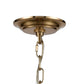 West Point 36'' Wide 6-Light Chandelier - Brass By ELK |Chandeliers |Modishstore - 4