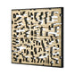 Mapped Dimensional Wall Art - Gold By ELK |Wall Art |Modishstore - 2