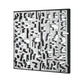 Mapped Dimensional Wall Art - Silver By ELK |Wall Art |Modishstore - 2