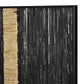 Stripe Wood Dimensional Wall Art - Black By ELK |Wall Art |Modishstore - 3