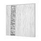 Stripe Wood Dimensional Wall Art - White By ELK |Wall Art |Modishstore - 2