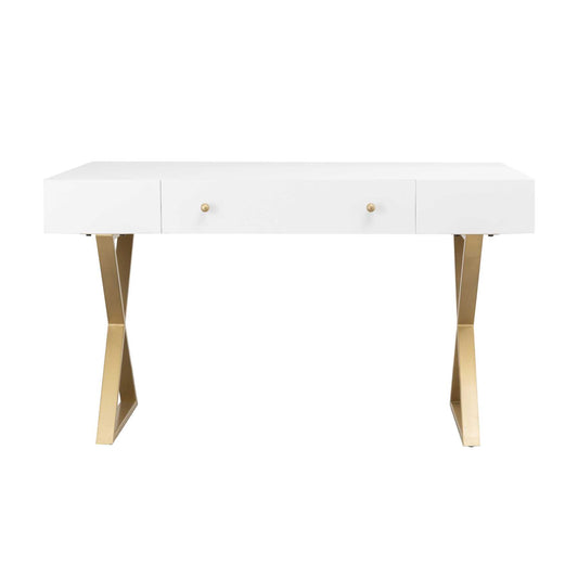 Guilford Desk - White By ELK |Desks |Modishstore 