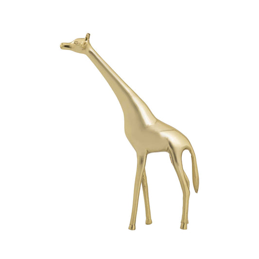 Brass Giraffe Sculpture - Large By ELK |Ornaments |Modishstore 