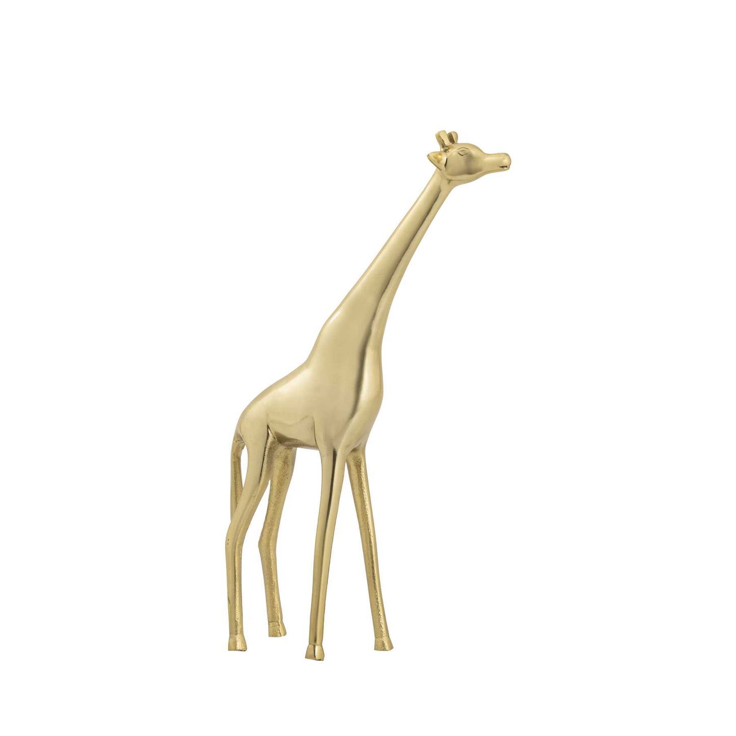 Brass Giraffe Sculpture - Large By ELK |Ornaments |Modishstore - 3