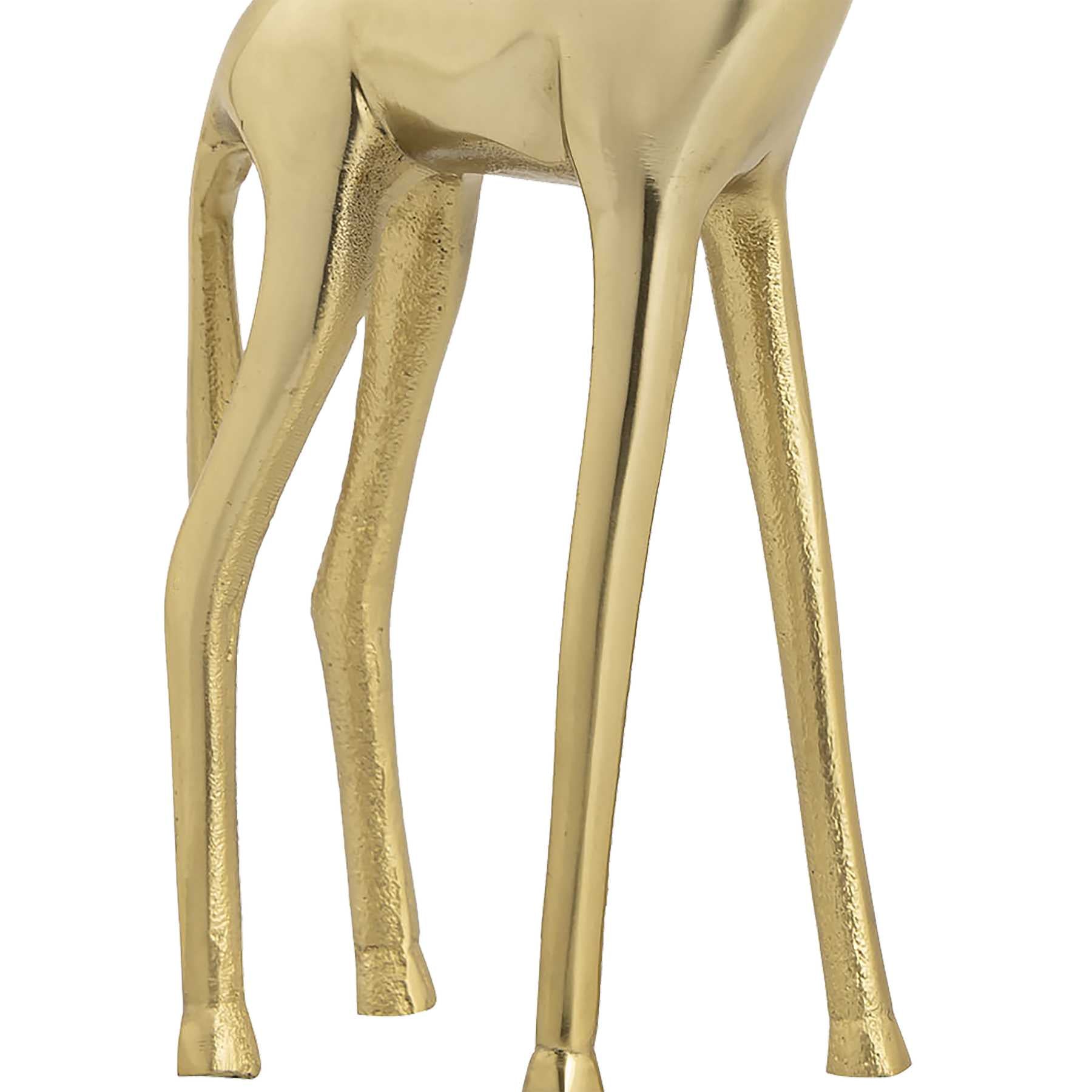 Brass Giraffe Sculpture - Large By ELK |Ornaments |Modishstore - 6