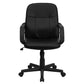 Mid-Back Black Glove Vinyl Executive Swivel Office Chair With Arms By Flash Furniture | Office Chairs | Modishstore - 4