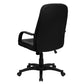 High Back Black Glove Vinyl Executive Swivel Office Chair With Arms By Flash Furniture | Office Chairs | Modishstore - 3