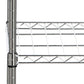Safavieh Betsy Chrome Wire Adjustable Garment Rack (47.2 In. W X 17.7 In. D X 59.1 In. H) - Chrome | Shelves & Shelving Units | Modishstore - 2