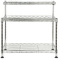 Safavieh Marcel Chrome Wire Mini Rack (17.7 In. W X 17.7 In. D X 17.7 In. H) - Chrome | Shelves & Shelving Units | Modishstore