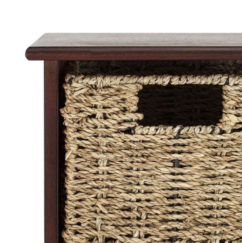 Safavieh Finley Hanging 3 Basket Wall Rack | Wall Shelf | Modishstore - 9