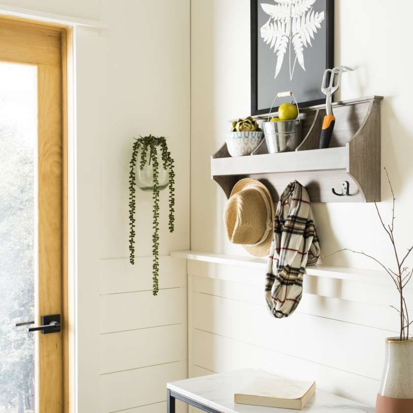 Safavieh Darcey Hanging Storage Wall Rack | Wall Shelf | Modishstore - 2