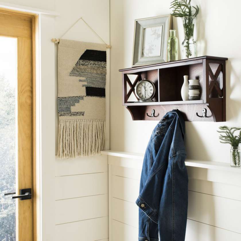 Safavieh Freya Hanging Storage Wall Rack | Wall Shelf | Modishstore - 4
