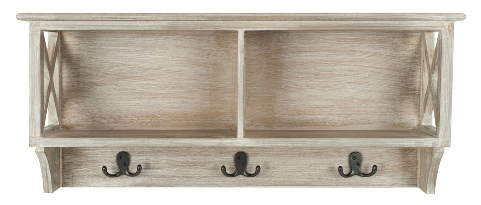 Safavieh Freya Hanging Storage Wall Rack | Wall Shelf | Modishstore - 2
