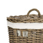 Safavieh Millen Rattan Round Set Of 2 Laundry Baskets | Bins, Baskets & Buckets |  Modishstore  - 3