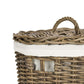 Safavieh Millen Rattan Round Set Of 2 Laundry Baskets | Bins, Baskets & Buckets | Modishstore - 3
