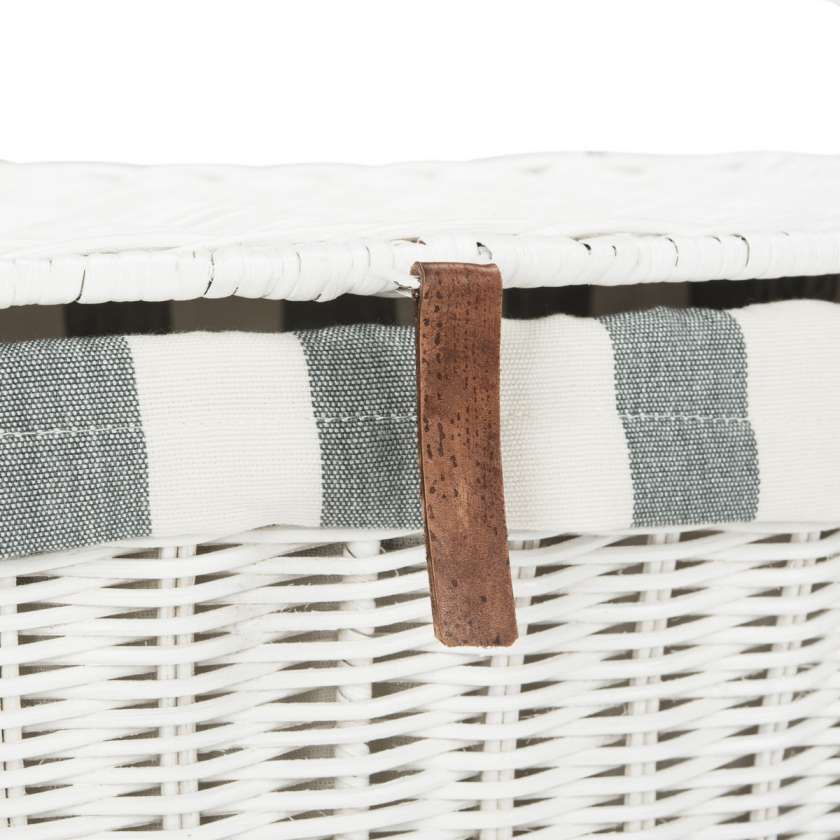 Safavieh Trotter Rattan Laundry Basket | Bins, Baskets & Buckets | Modishstore - 4