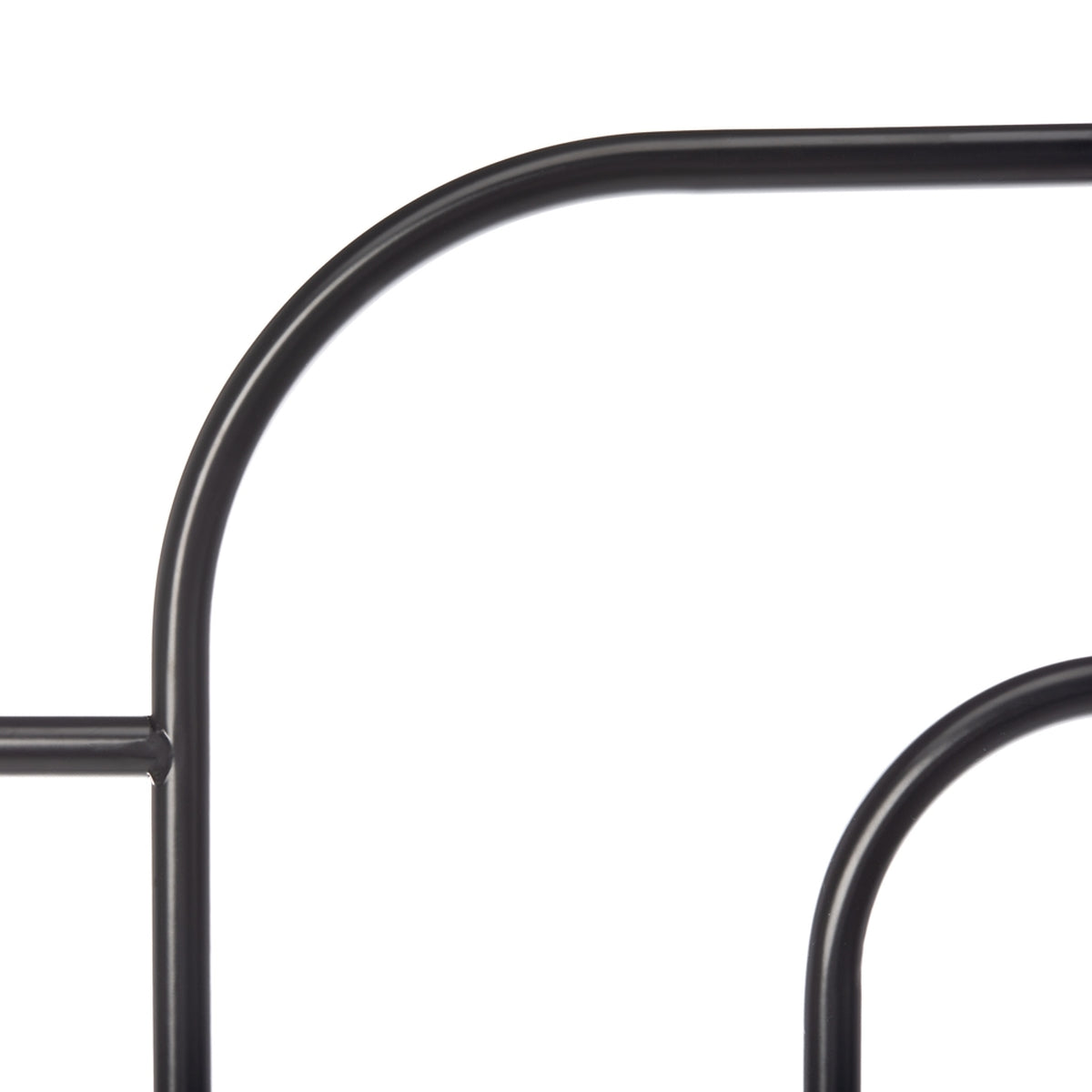 Safavieh Paloma Metal Retro Headboard Queen Size - Black | Headboards | Modishstore - 4