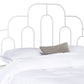 Safavieh Paloma Metal Retro Headboard Full Size - White | Headboards | Modishstore - 2
