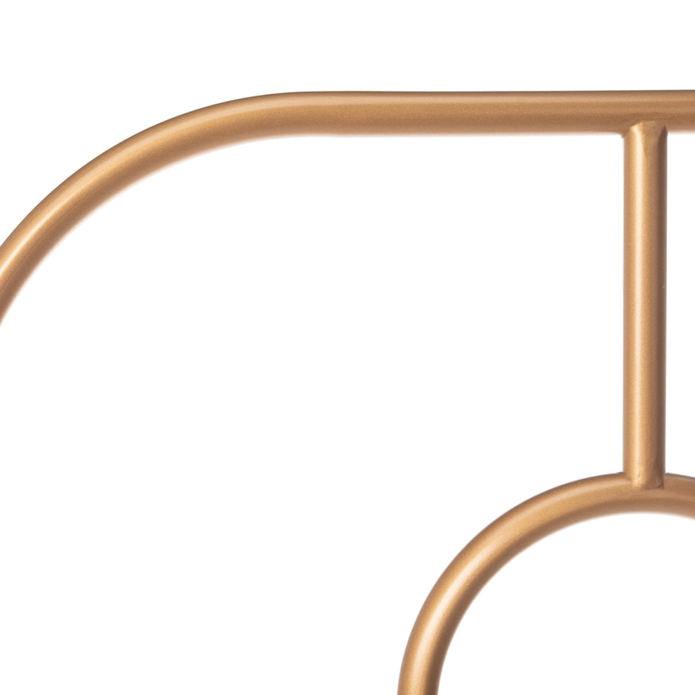 Safavieh Paloma Metal Retro Headboard Full Size - Gold | Headboards | Modishstore - 4