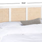Safavieh Vienna Cane Headboard King Size - White | Headboards | Modishstore - 4