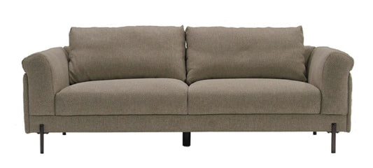 Divani Casa Hello - Modern Beige Fabric Sofa | Modishstore | Sofas