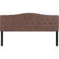 Cambridge Tufted Upholstered King Size Headboard In Camel Fabric By Flash Furniture | Headboards | Modishstore - 2