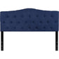 Cambridge Tufted Upholstered Queen Size Headboard In Navy Fabric By Flash Furniture | Headboards | Modishstore - 2