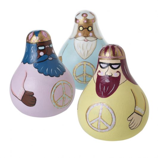 Hippie Kings Set Of 6 By Accent Decor | Figurines | Modishstore - 3