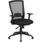 Mid-Back Black Mesh Executive Swivel Ergonomic Office Chair With Back Angle Adjustment And Adjustable Arms By Flash Furniture | Office Chairs | Modishstore