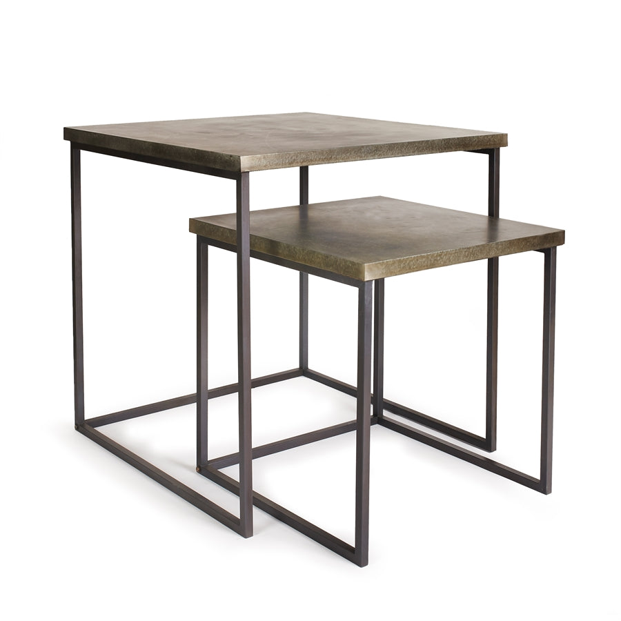Arboretum Nested Cube Tables, Set of 2 by Napa Home & Garden | Side Tables | Modishstore
