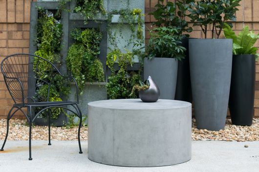 Holloway Round Table By Accent Decor | Outdoor Tables | Modishstore - 1