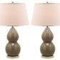 Safavieh Jill Double - Gourd Ceramic Lamp | Table Lamps |  Modishstore  - 9