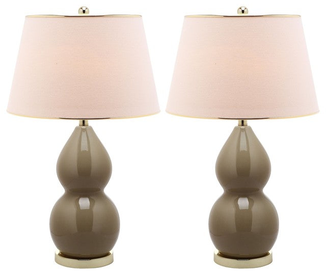 Safavieh Jill Double - Gourd Ceramic Lamp | Table Lamps |  Modishstore  - 9