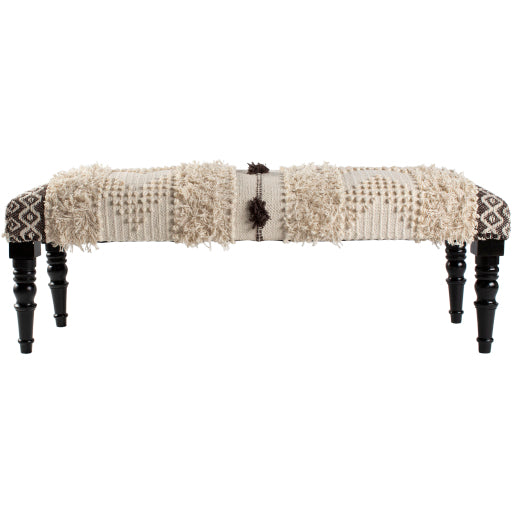 Surya Upholstered Bench - HRM-001 | Stools & Benches | Modishstore-3