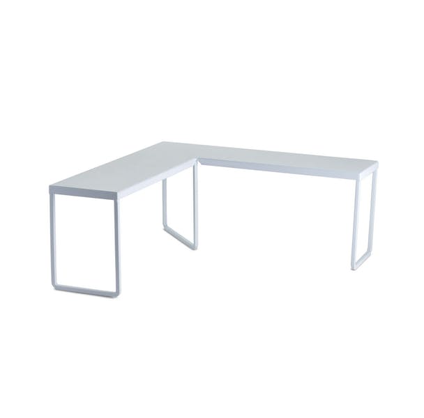 Franklin Corner Riser-White (Set of 4) by Texture Designideas | Kitchen Accessories | Modishstore-2