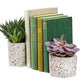 Terrazza Hex Holders-Set/2 by Texture Designideas | Planters, Troughs & Cachepots | Modishstore-2