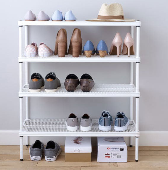 MeshWorks Shoe Shelf by Texture Designideas | Shelves & Shelving Units | Modishstore-8