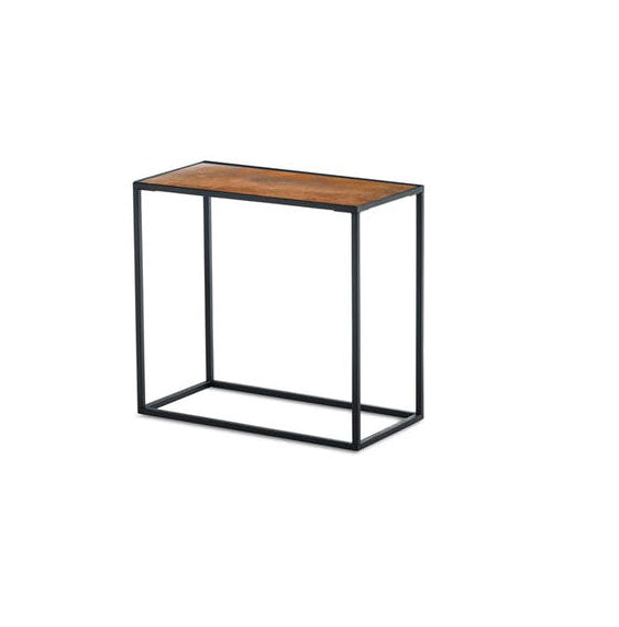 Pietra™ Side Table (Rectangle: Copper Patina) By Texture Designideas | Side Tables | Modishstore