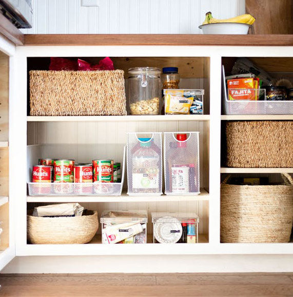 Maiz Basket w/handles-Large Set of 2 by Texture Designideas | Bins, Baskets & Buckets | Modishstore-5