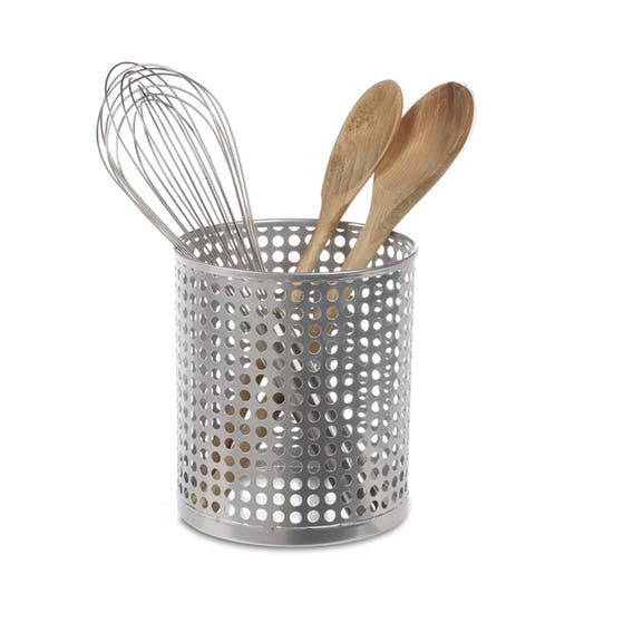 Edison Utensil Cup-Silver (Set of 6) by Texture Designideas | Kitchen Accessories | Modishstore
